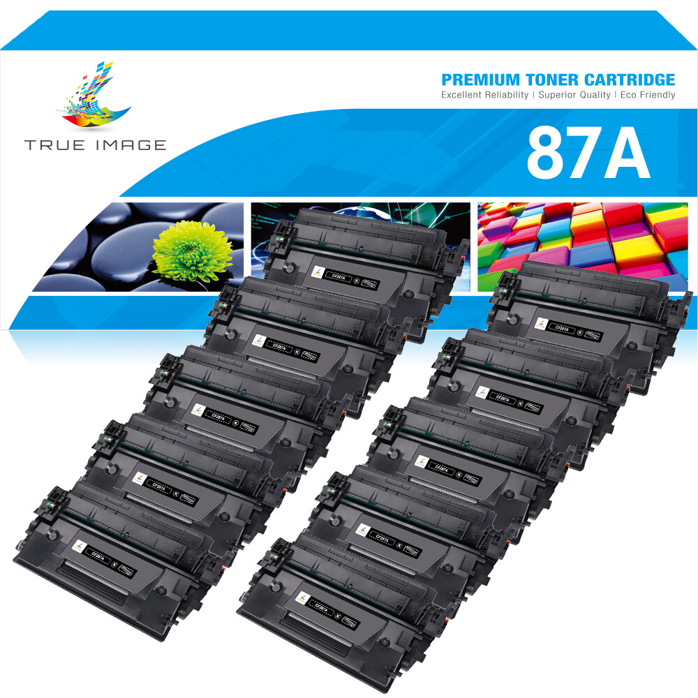 10PK CF287A Toner FIT for HP 87A LaserJet Pro M501n M501dn M506dh M506dn M506x