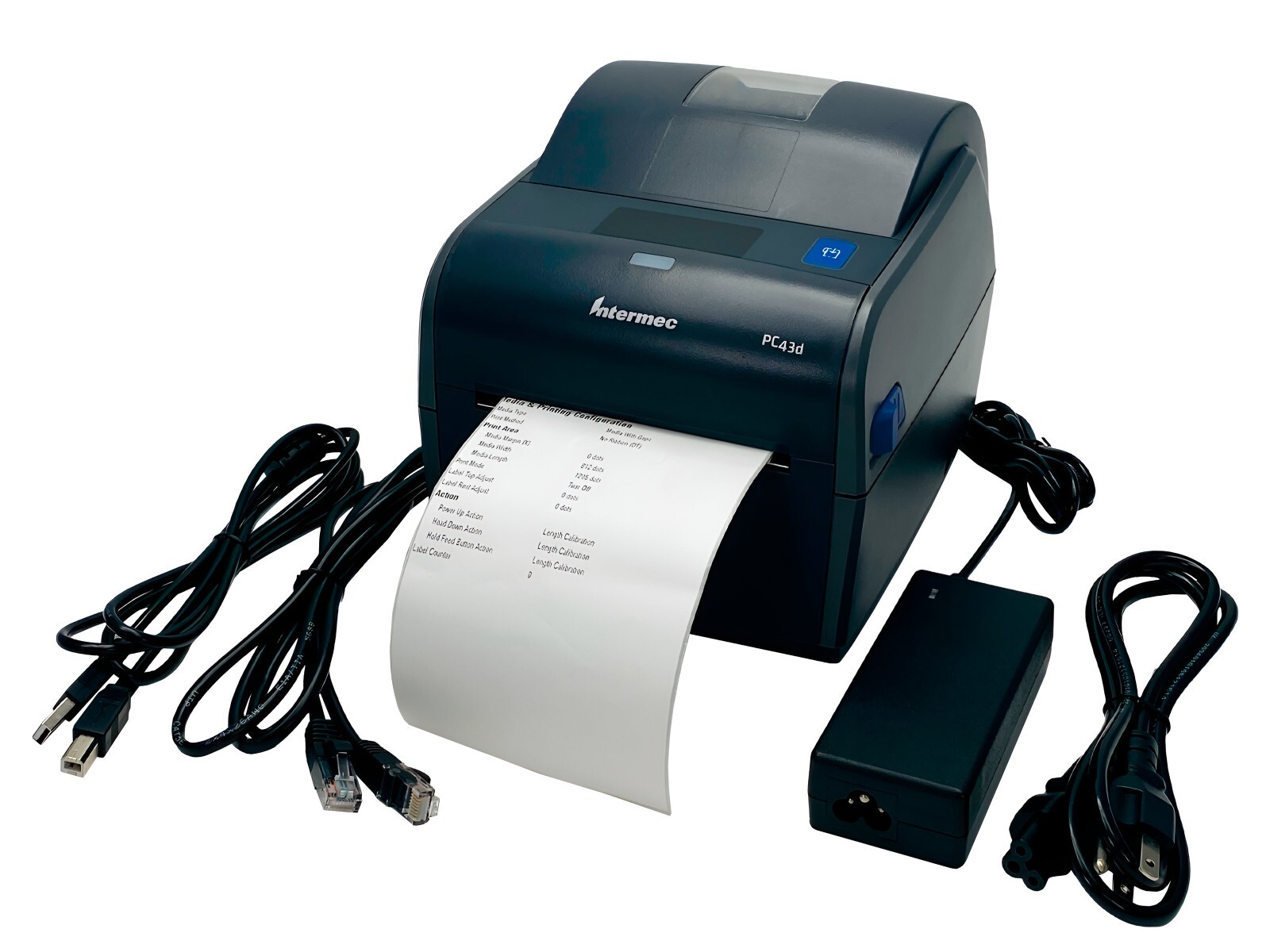 FULLY TESTED Network Desktop Direct Thermal Barcode Label Printer USB Ethernet