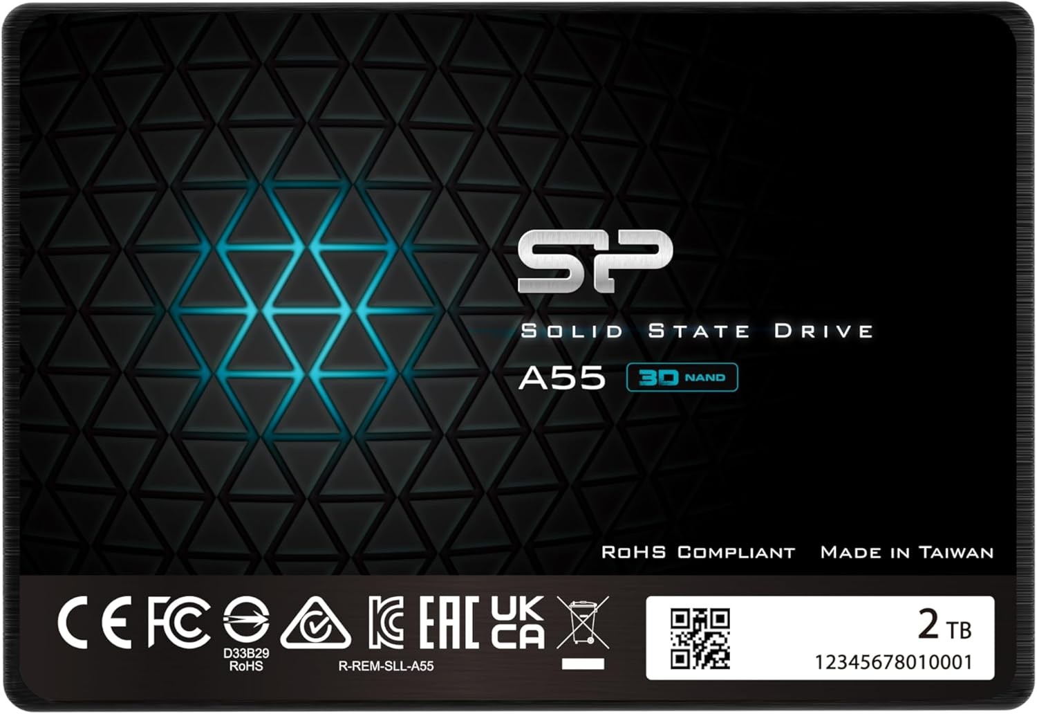 Silicon Power 2TB SSD A55 SATA III 2.5 Inch Drive