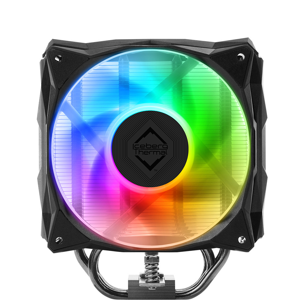 Iceberg Thermal IceSLEET G4 Midnight All-Black 4 Nickel-Plated Heatpipes CPU