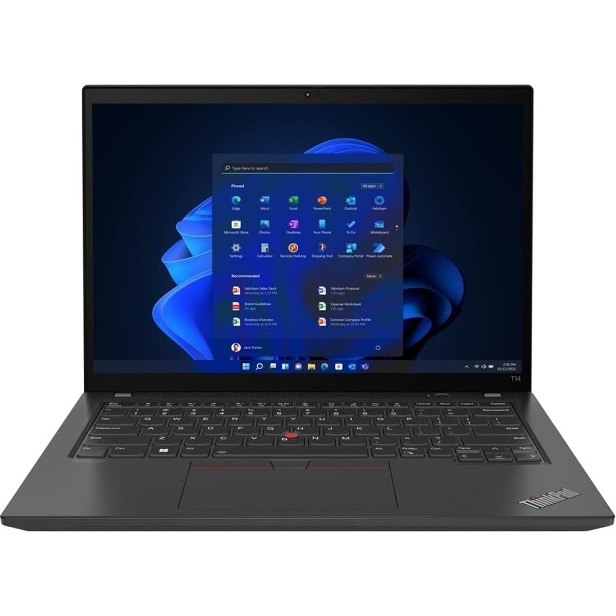 Lenovo Thinkpad T14 Gen 3 14" 32GB 512GB, BLACK