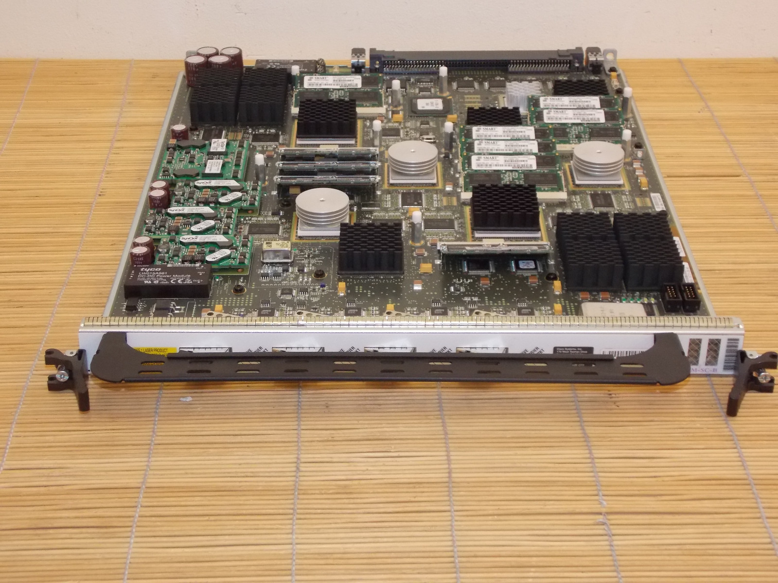 Cisco 4OC12X/POS-M-SC-B 4-port OC-12/STM-4c POS line card, multimode optics
