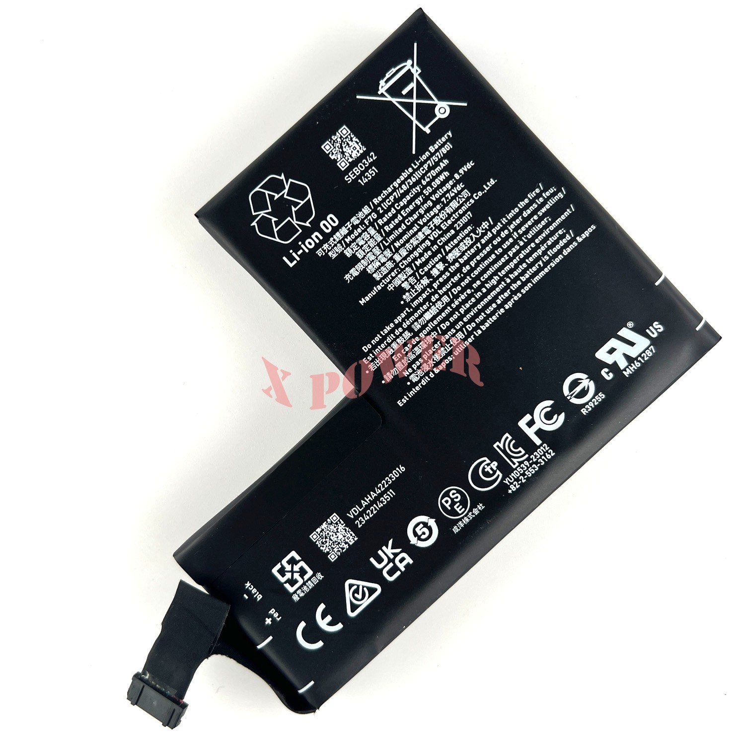 Genuine 7.74V 50.08Wh F7G Battery For Steam Deck Oled Handheld Gaming Computer