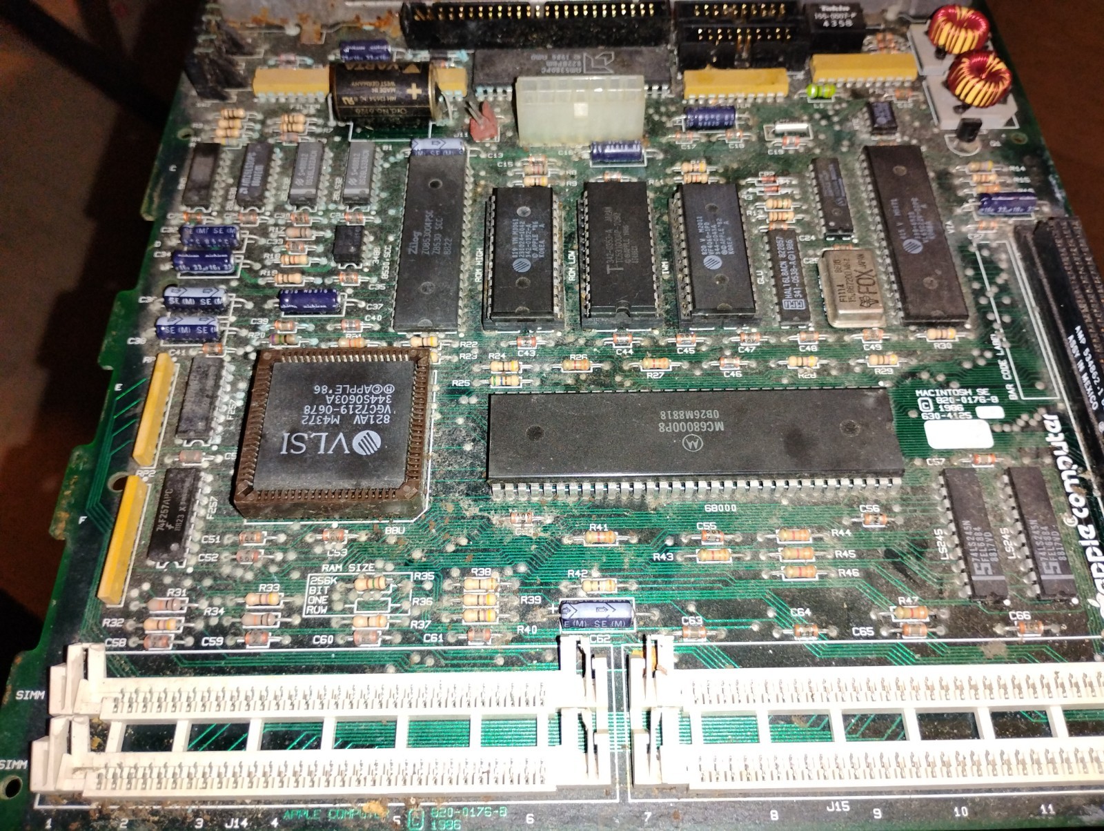 1986 Macintosh 820-0176-B se