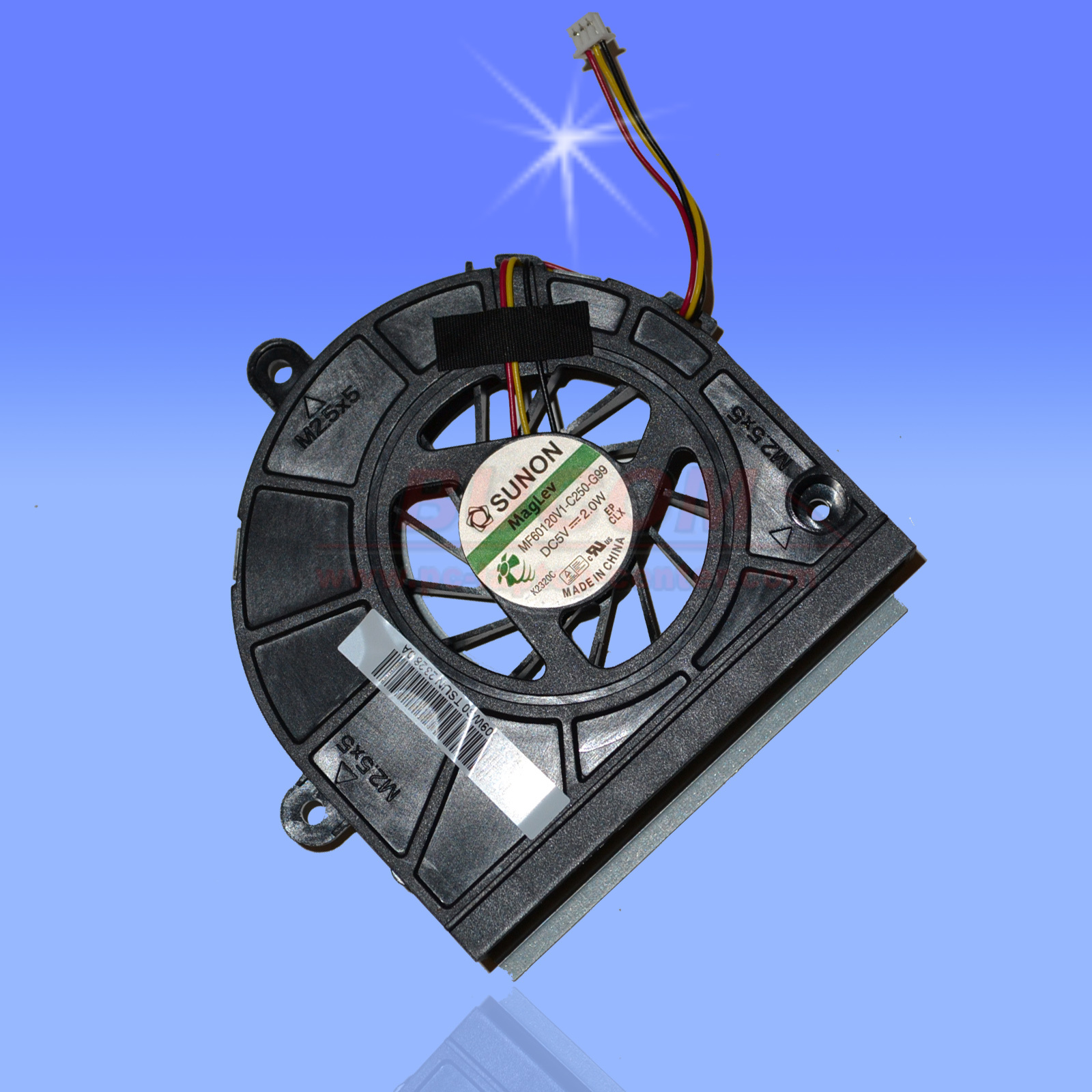 ASUS FAN A53U K53B K53BY K53E K53T K53U K53Z X53U DC280009WS0 Fan Cooler 3PIN