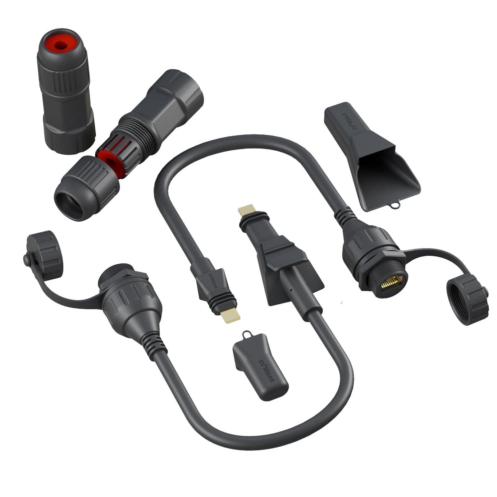 Starlink Flat High Performance Extension to RJ45 Cable 2 Pack