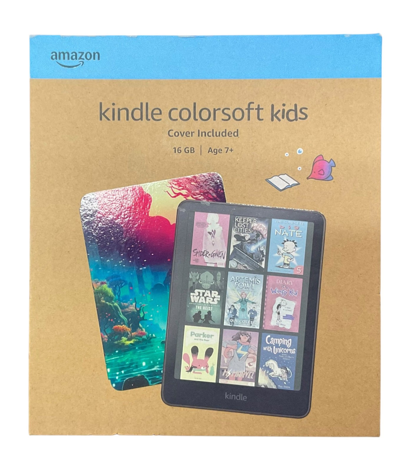 Amazon Kindle 7" Inch Colorsoft Kids (16 GB) First Kindle for Kids