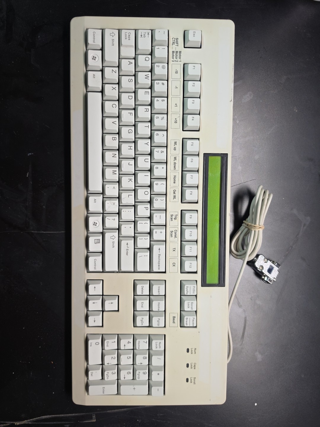 VINTAGE CHERRY D-91275 AUERBACH/OPF MY 3000R/M KEYBOARD RARE G81-3000LPNUS G81 