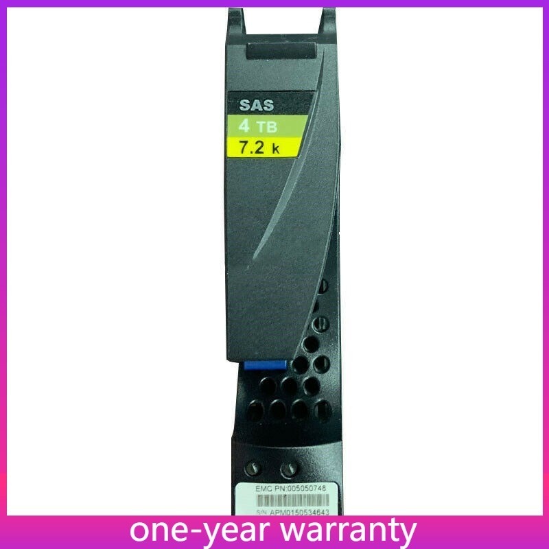 1PCS VNX 4T SAS EMC Hard Disk VNX 4T SAS 005050953 005050748 005050148 00505014