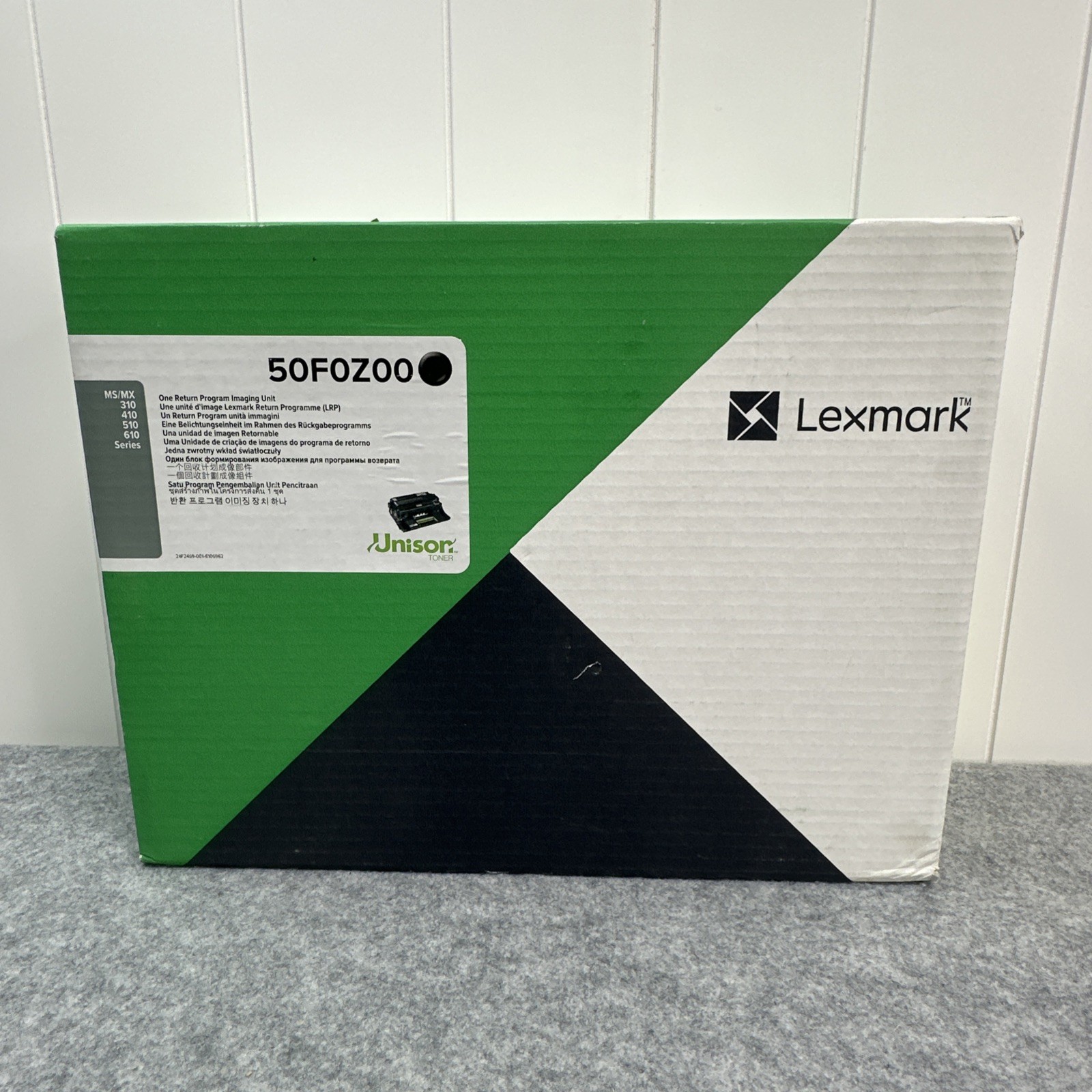 Genuine Lexmark 50F0Z00 Black - Return Program Imaging Unit ( Sealed )