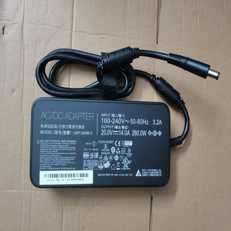 For GIGABYTE AORUS FO32U2P OLED Monitor Delta 20V 14A ADP-280BB B Original NEW