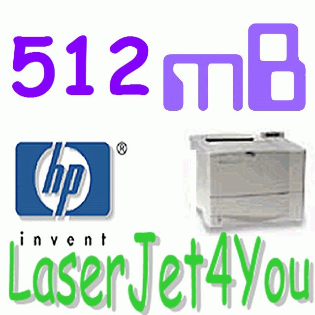 512MB HP COLOR LASERJET MEMORY 5550 5550N 5550DN DTN