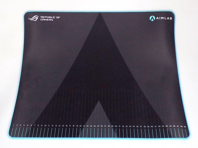 Asus ROG Hone Ace Aim Lab Edition Gaming Mouse Pad, 508 x 420mm, Black-Mint