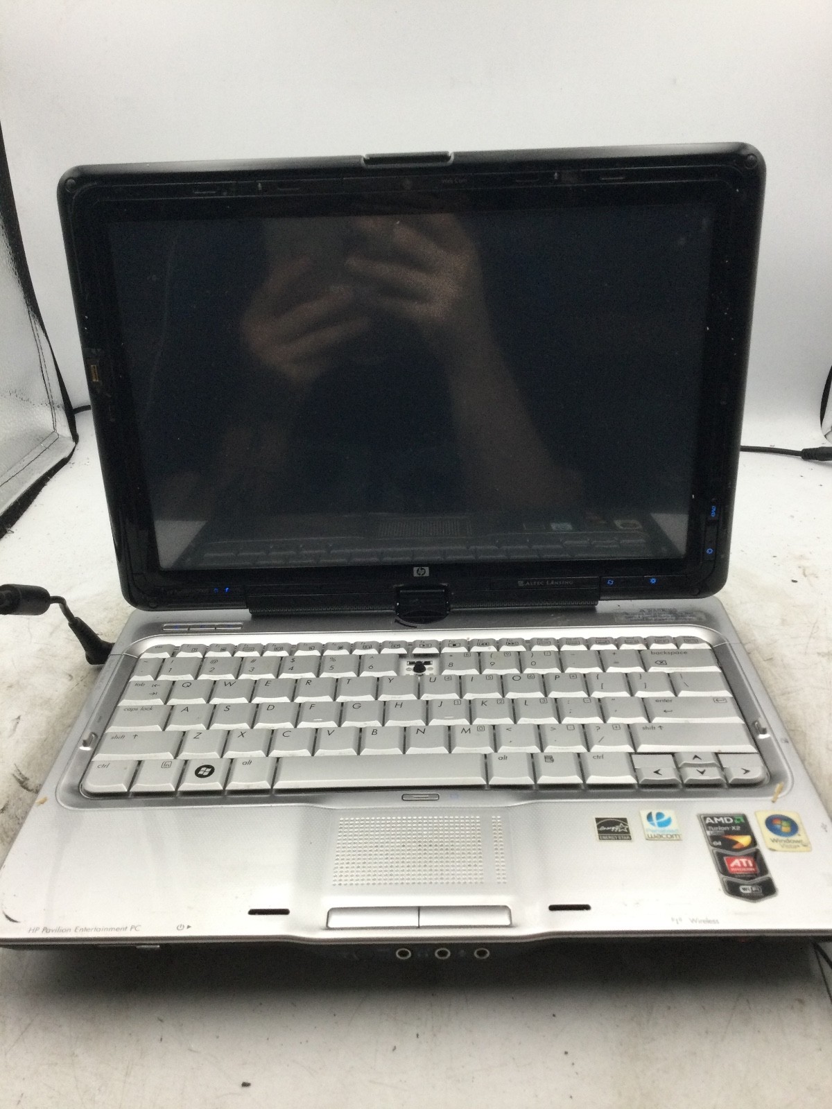 HP PAVILION TX2500 - FOR PARTS - AMD TURION X2 - 4GB RAM - READ DESCRIPTION - BB