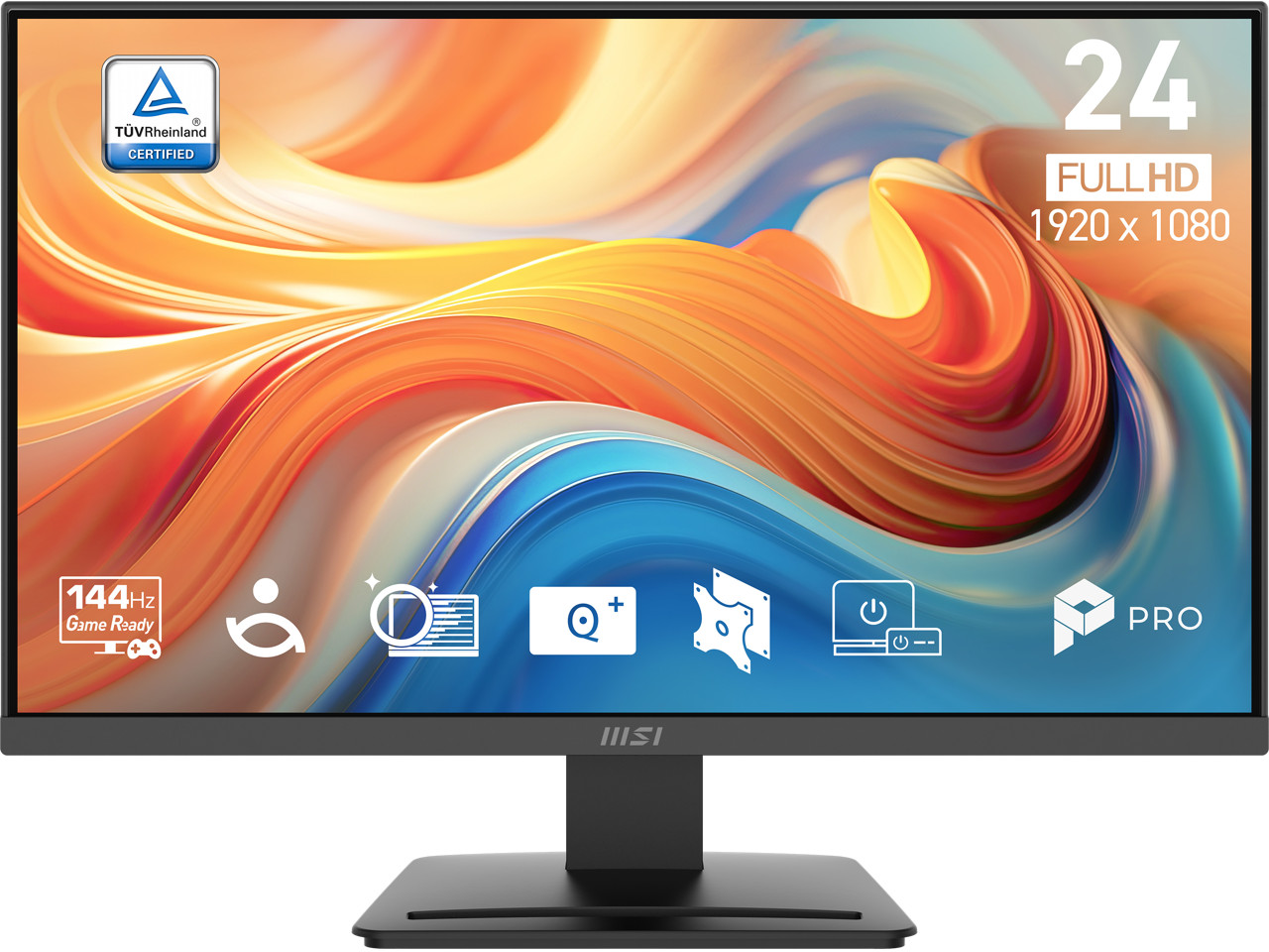 MSI 24 inch Full HD 144Hz IPS AMD FreeSync 1ms FHD Computer Monitor for both wor