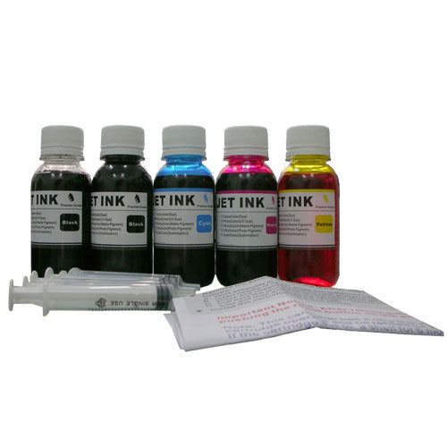 ND® Premium Universal Anti-UV refill ink for Canon printer Cartridge 5x100ml