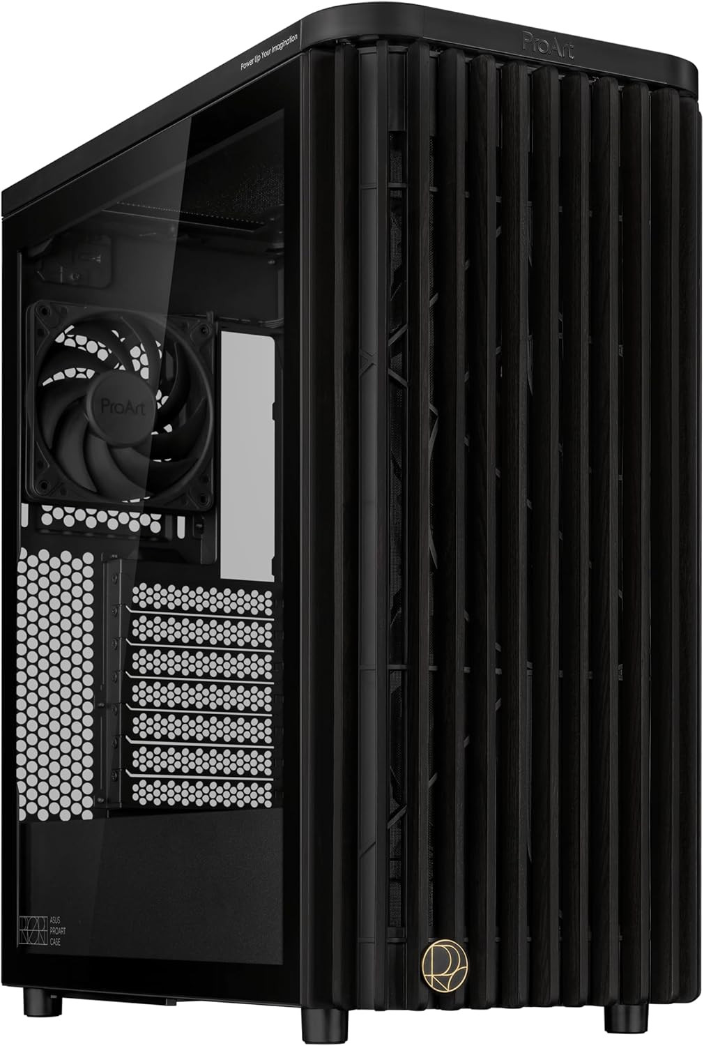 Proart PA401 Wood Edition ATX Mid-Tower PC Case – Tempered Glass, Fsc-Certified