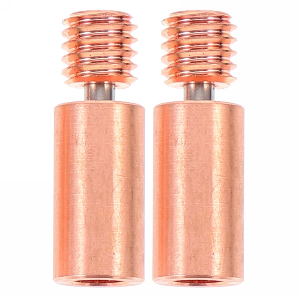 Rose Gold Bi-Metal Heatbreak Throat Copper Alloy 3D Printer Durable Accessories