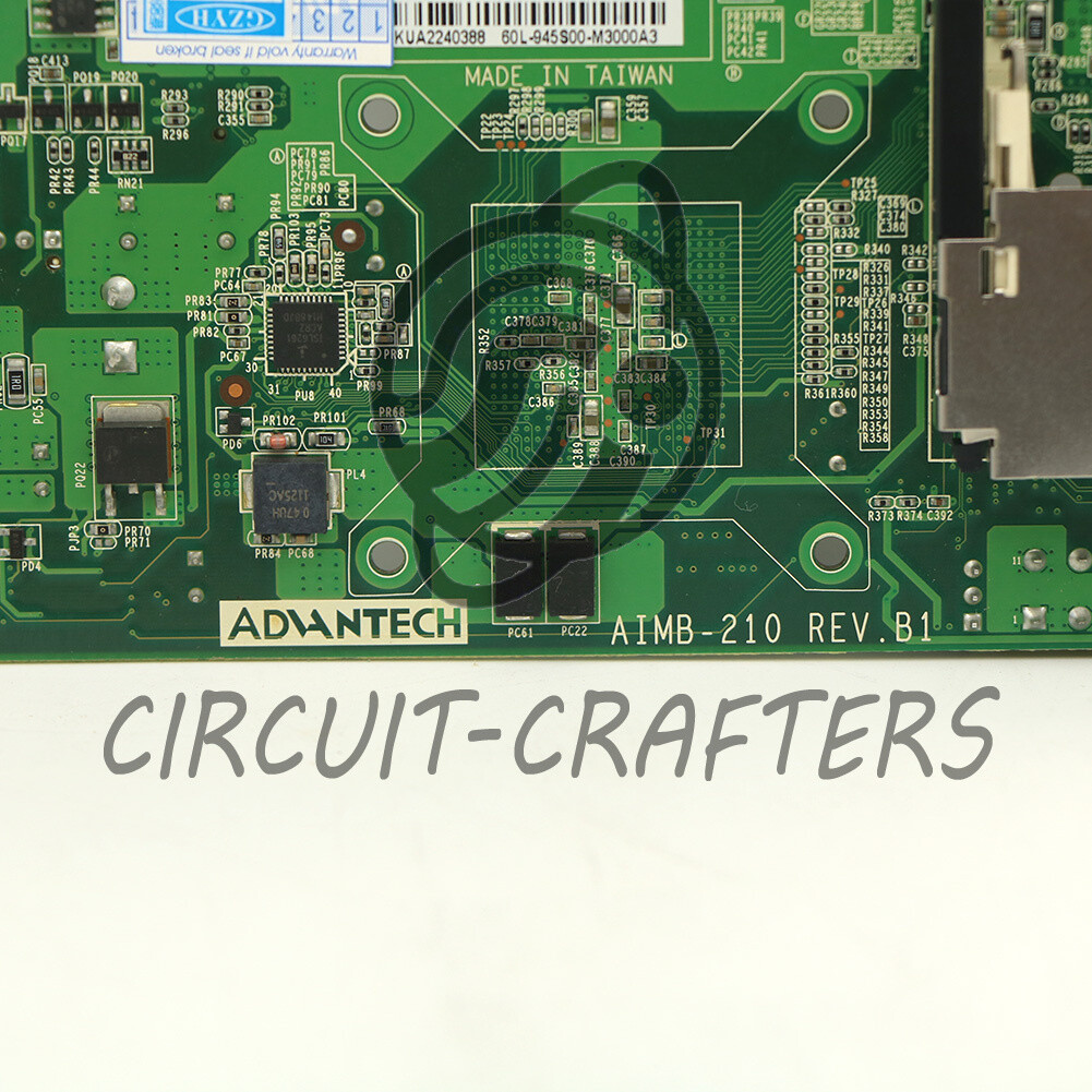 1PCS USED Advantech AIMB-210 REV.B1 AIMB-210G2-S6B1E N270 Industrial Motherboard