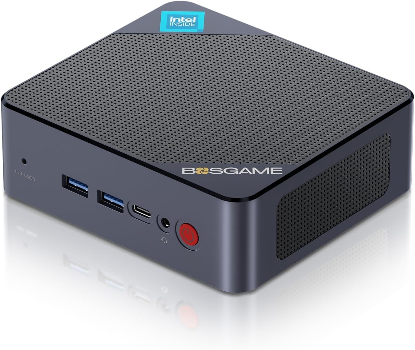 BOSGAME Mini PC B95 Intel 12th Gen Alder Lake N95, 8GB DDR4 RAM, 256GB NVMe SSD