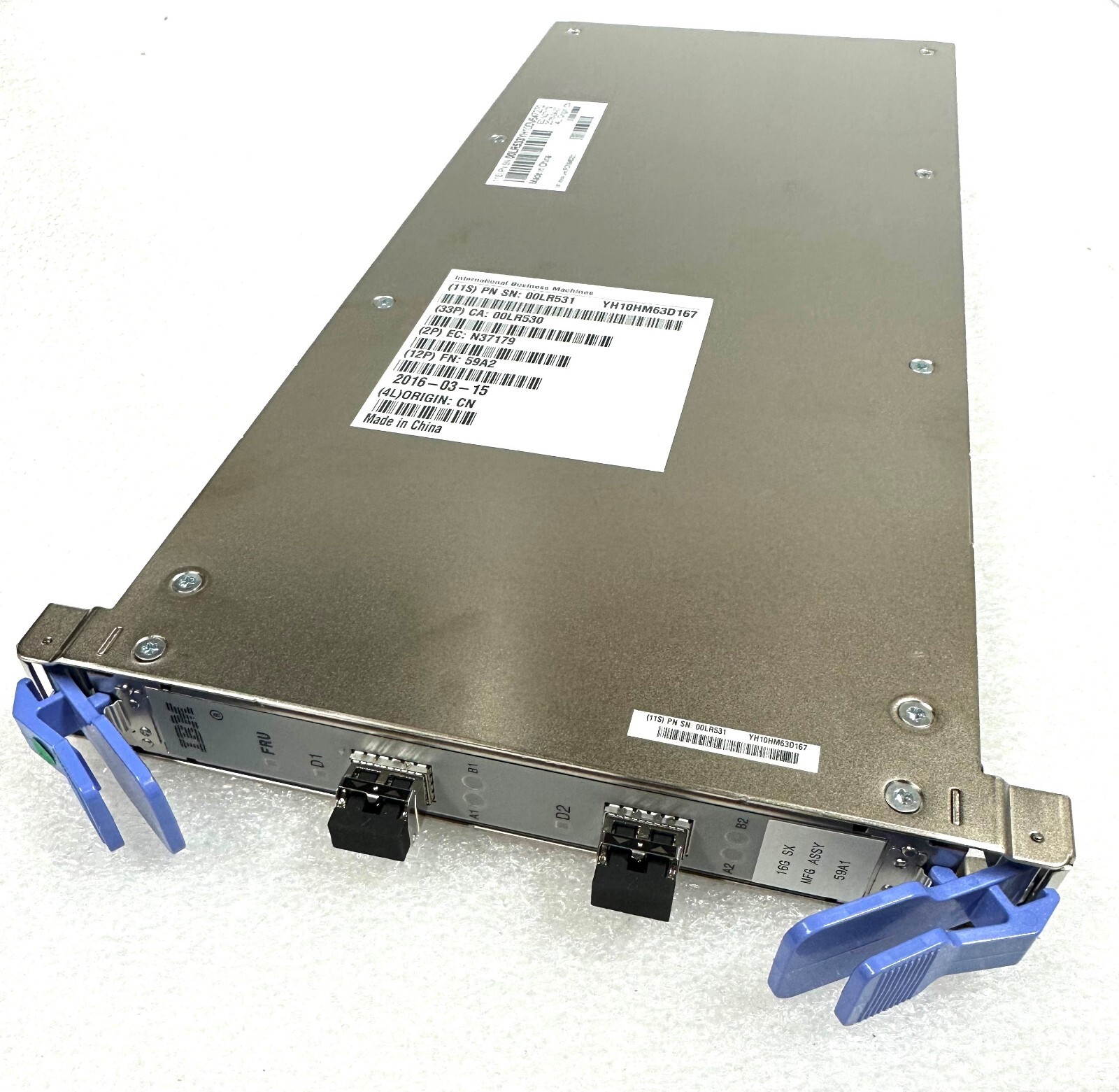 00LR533 IBM 00LR530, 00LR531  IBM 16gb SX 2-Ports  59A1 59A2  Module