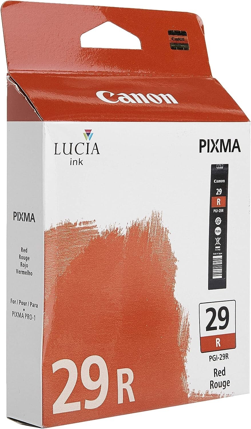 Canon PGI-29R Lucia Ink Tank for Pixma Pro-1, Red