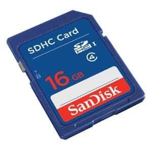 SanDisk 16GB SD Card [SDSDB-016G-A46]