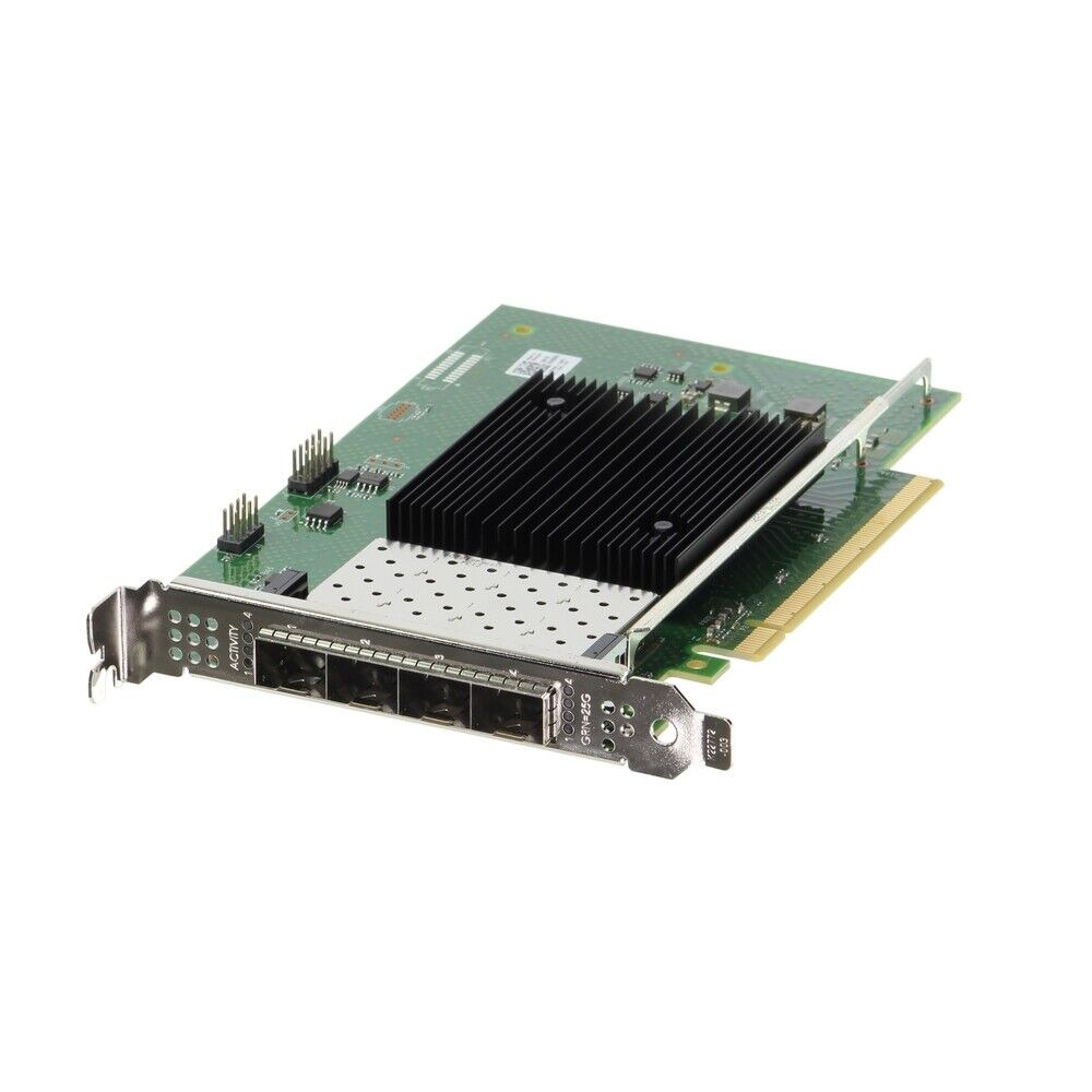 Dell/Intel E810-XXVDA4 Quad Port 10/25GbE SFP28 PCIe 4.0 FH Adapter (VK88G)