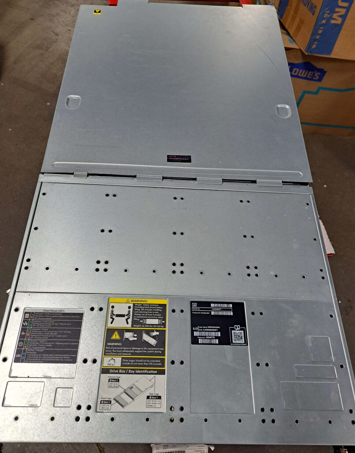 HP P07244-B21 HPE APOLLO 4200 Gen 10 CTO with rail kit