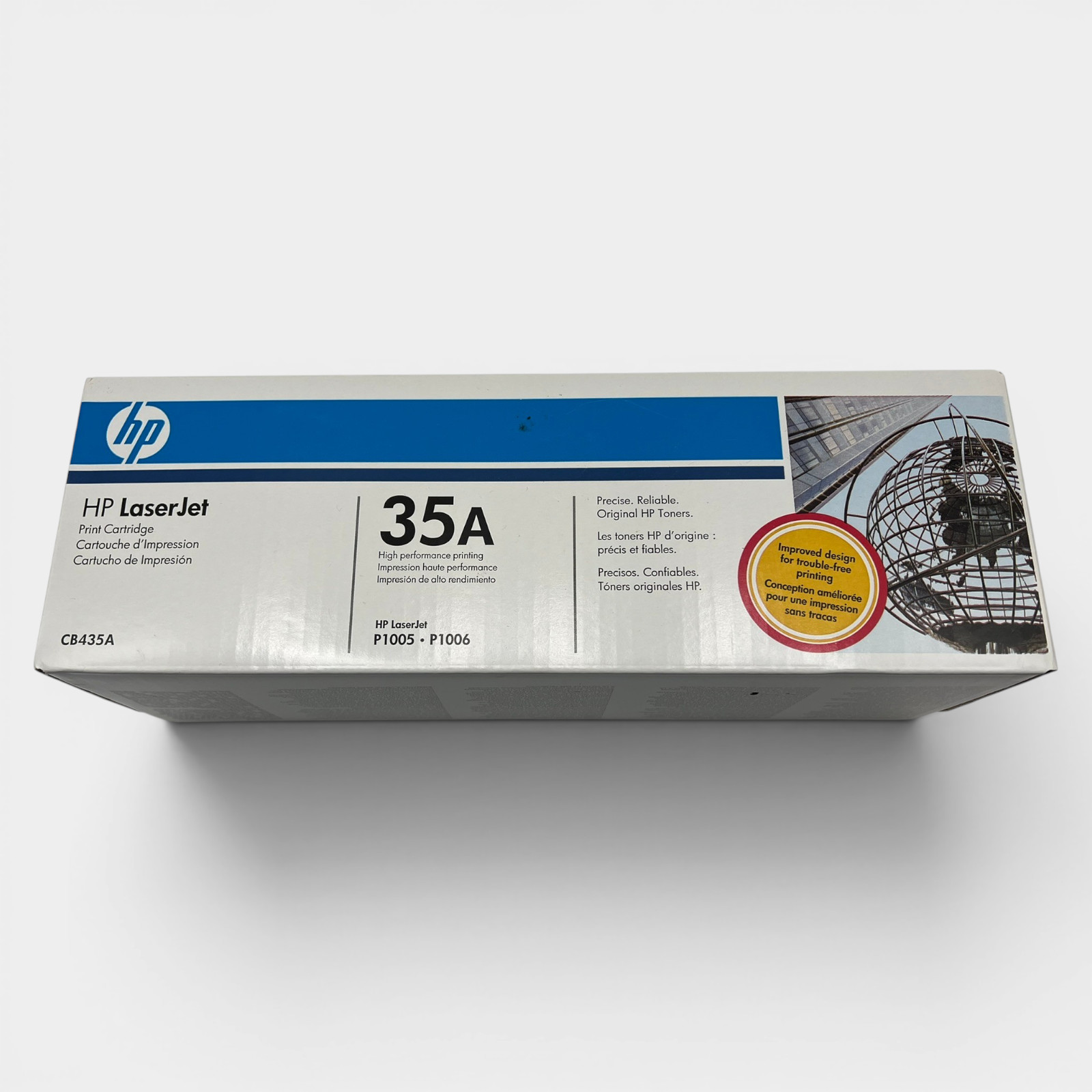 Genuine HP 35A Black Toner Cartridge CB435A LaserJet P1005 P1006 New Sealed