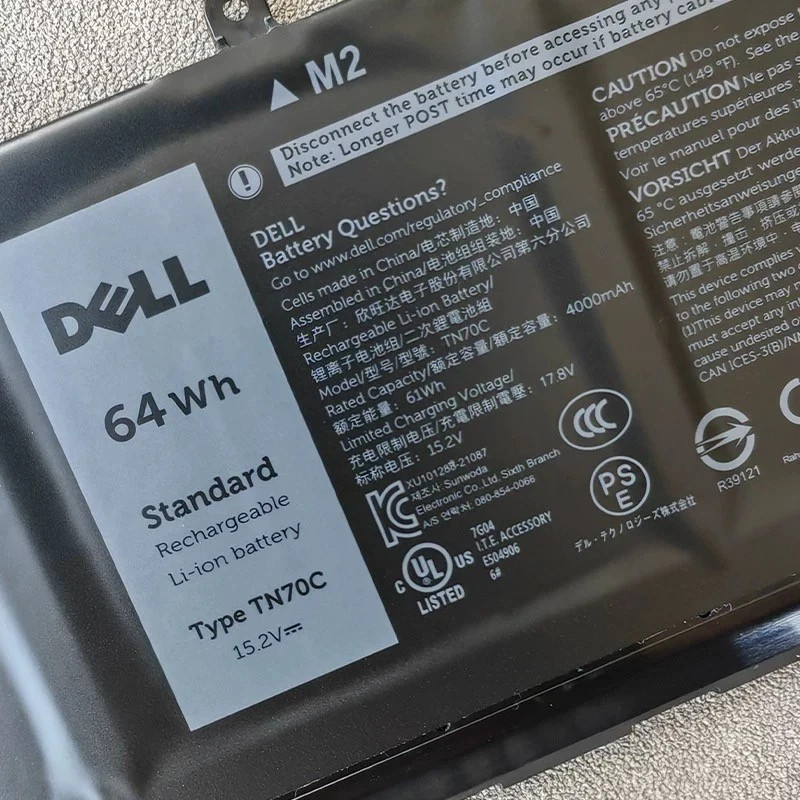 OEM Genuine TN70C Battery For Dell Latitude 3320 3420 3520 Vostro 3510 3515 3511
