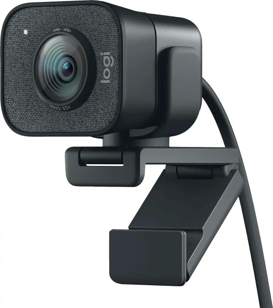 Logitech Streamcam Plus 1080 Webcam USB Wired Stream Cam - Graphite