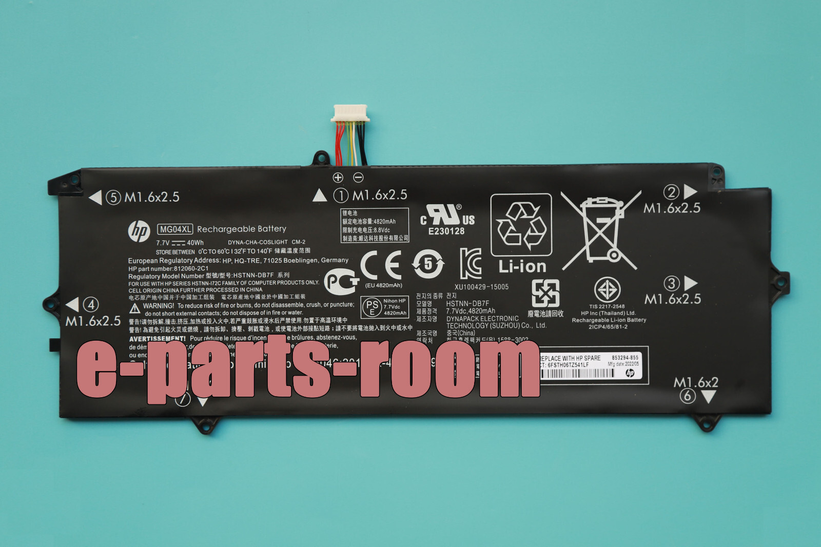 New Genuine MG04XL 40Wh Battery for HP Elite x2 1012 G1 HSTNN-DB7F 812060-2C1