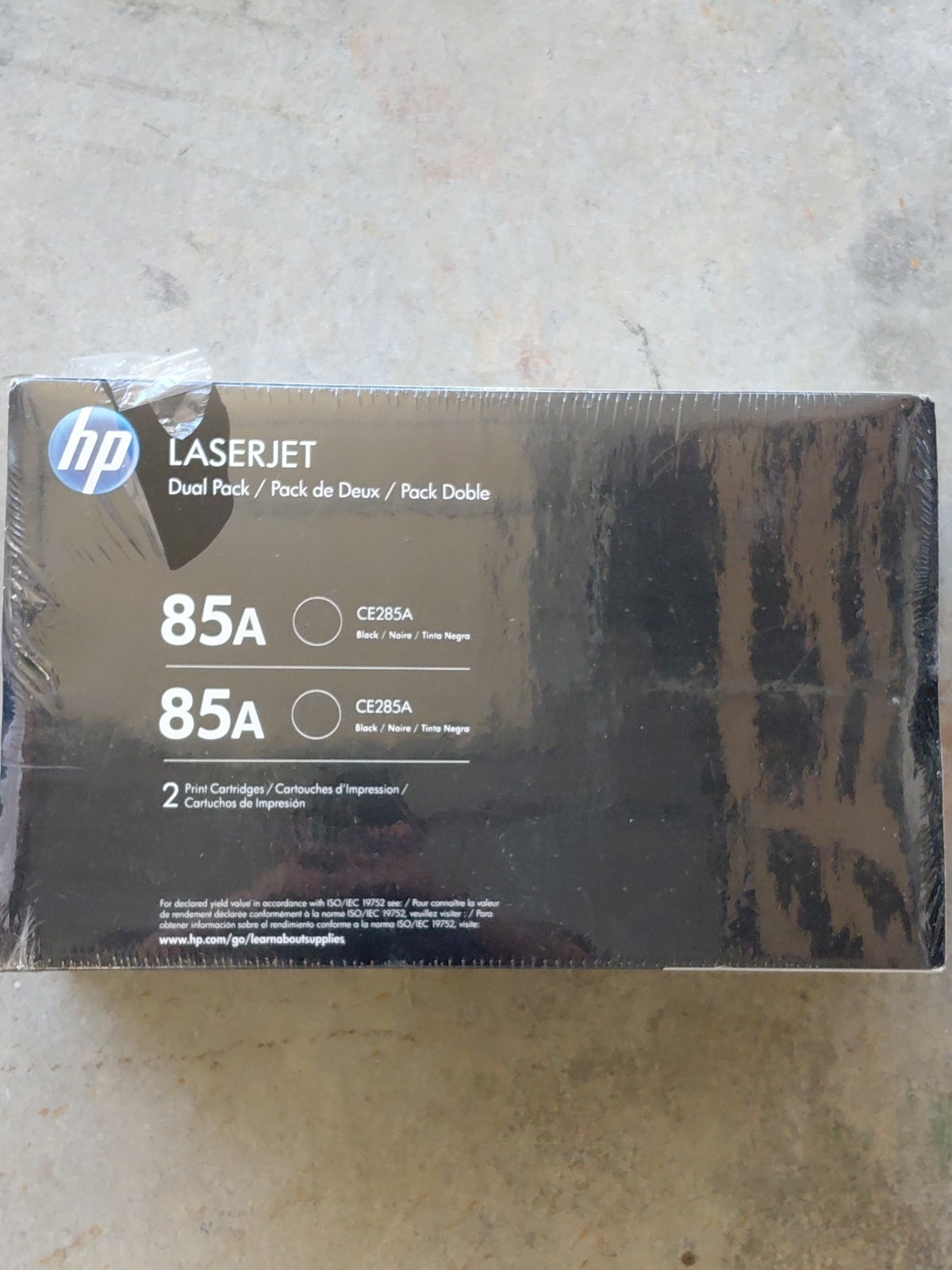 HP LaserJet 85A CE285A Dual Pack, Black, New