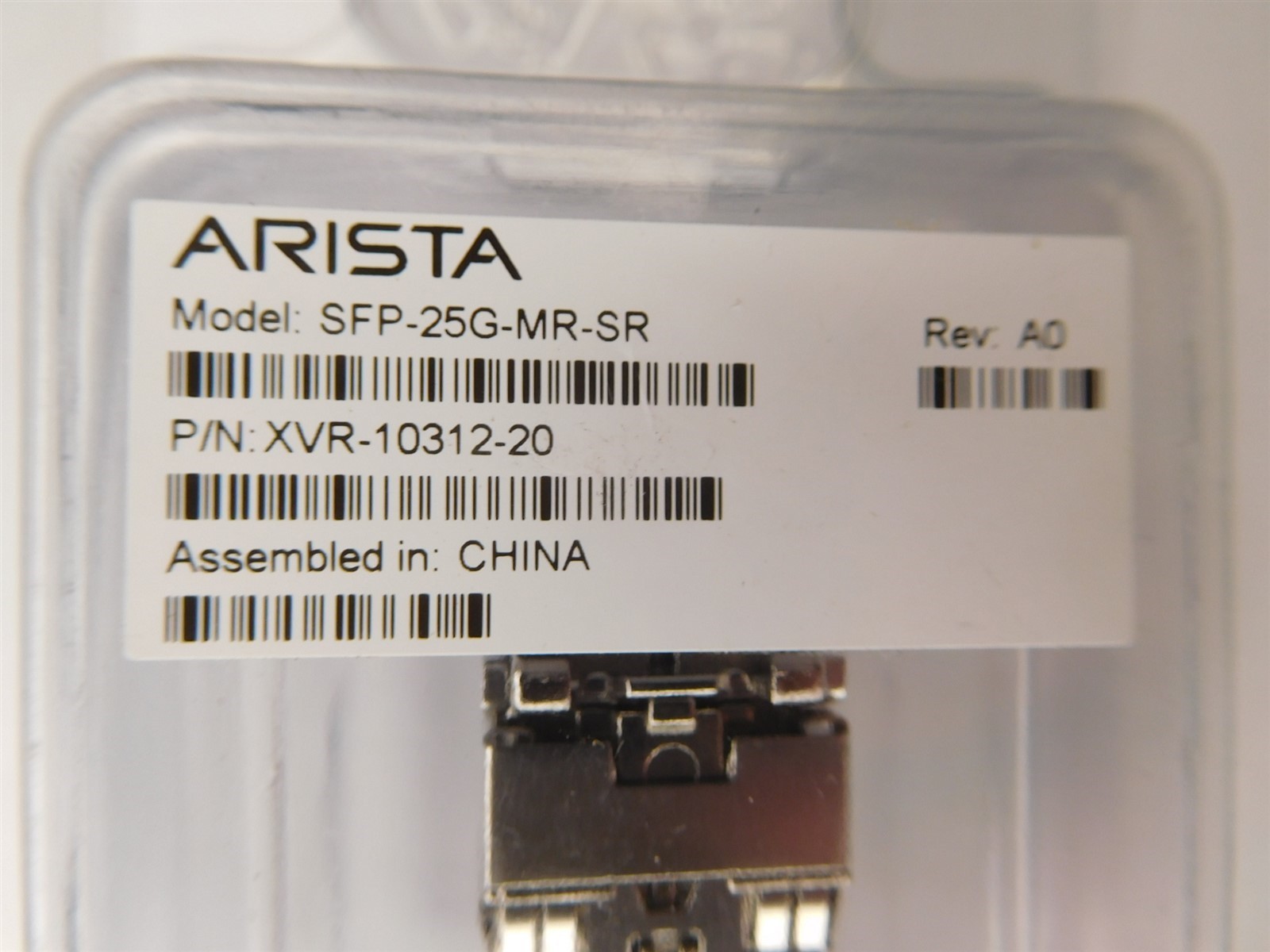 1PC Arista SFP-25G-MR-SR XVR-10312-20 850nm Tranceiver Module