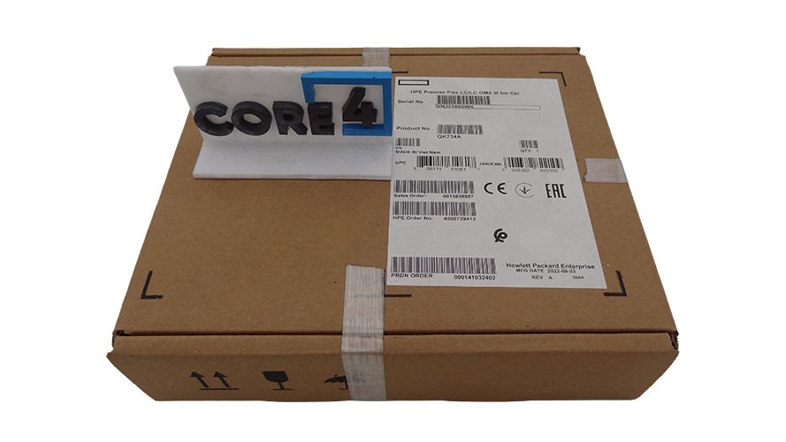 HP QK734A 5M LC TO LC PREMIER FLEX FIBER OPTIC CABLE *New Sealed* - 656429-001,