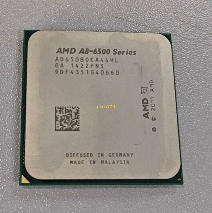 AMD A8-6500 AD650BOKA44HL 3.5GHz 4 Core 4MB Socket FM2 65W CPU Processor