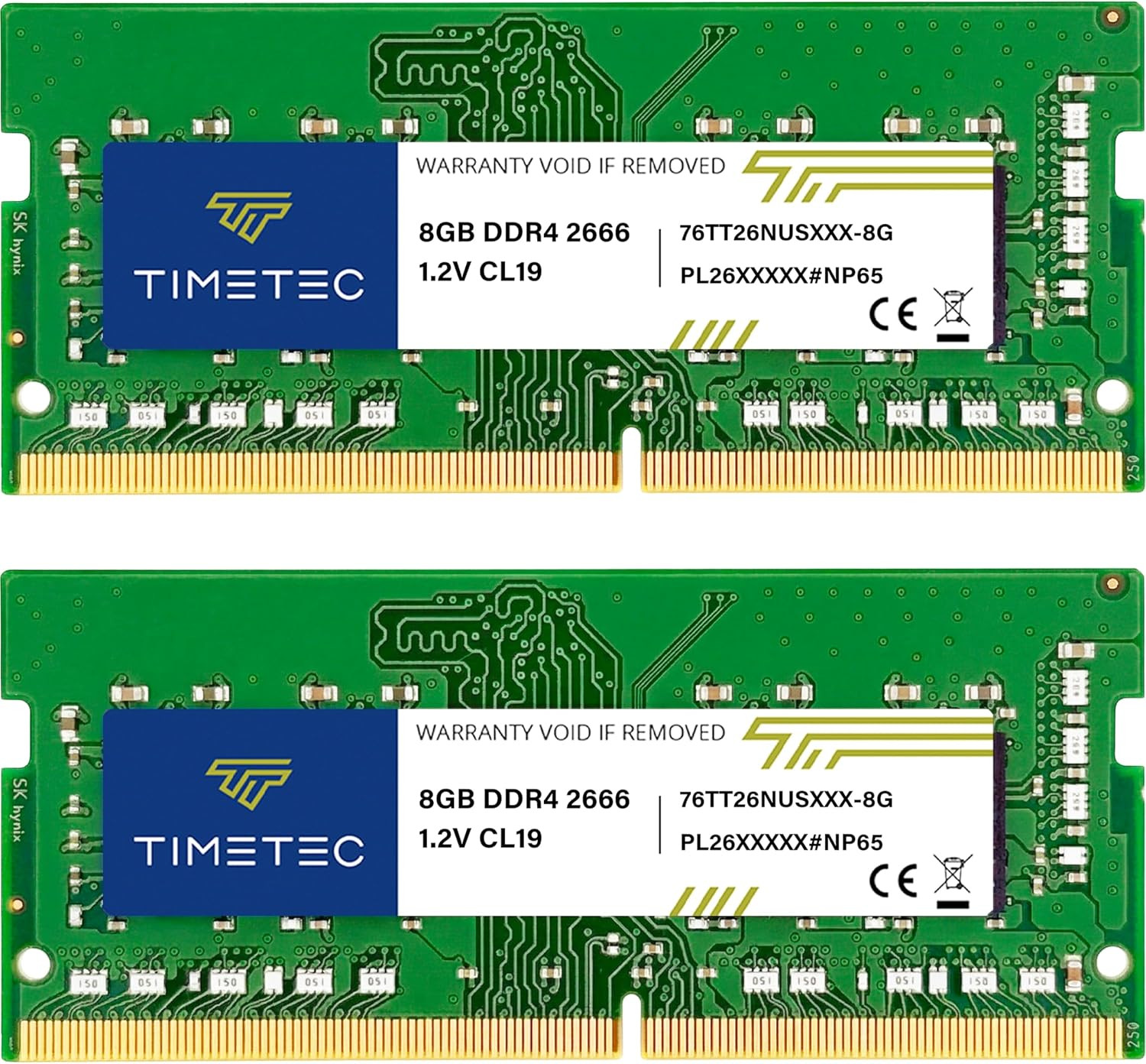 Premium 16GB Kit(2X8Gb) DDR4 2666Mhz (DDR4-2666) PC4-21300 (PC4-2666V) Non-Ecc