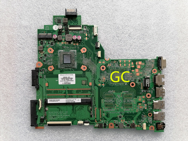 For HP 14-BW 245 G6 DA00P2MB6D0 925545-601/501/001 E2-9000 Laptop Motherboard
