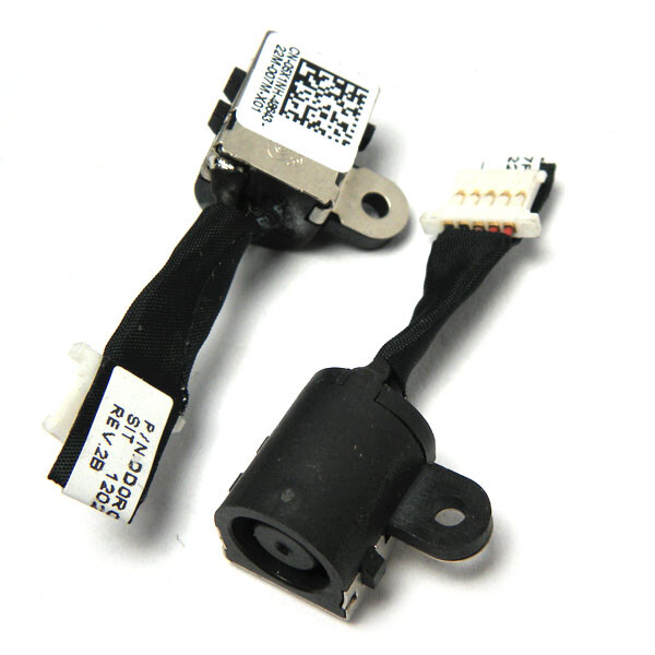 OEM DC power jack cable harness socket for Dell Vostro 3360 DD0R07PB000