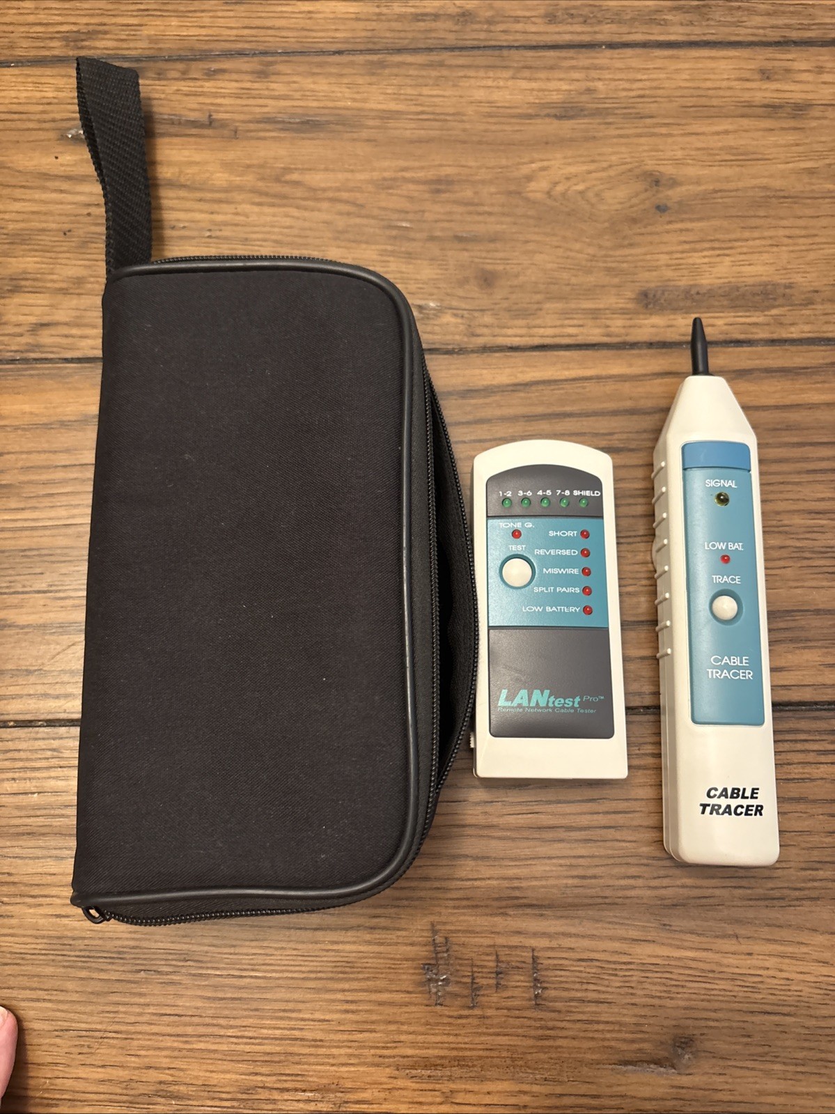 LANtest Pro Remote Network Cable Tester with Tone and Probe - case included