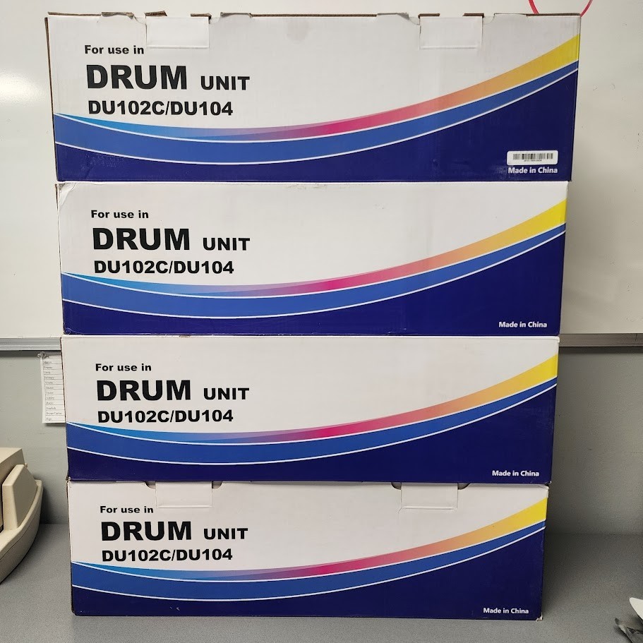 Compatible For Konica Minolta DU102C/104 Drum Unit Lot of 4