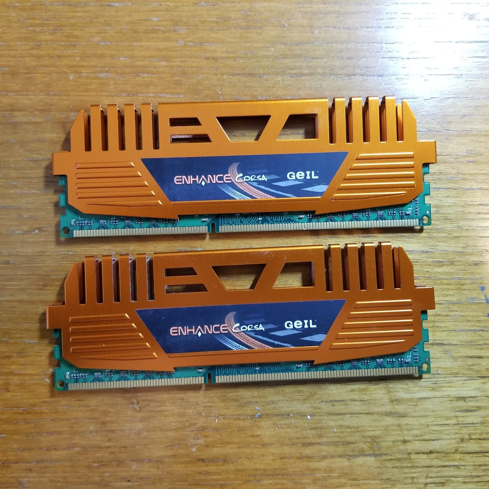 8GB (2x4GB) DDR3, PC3-10600, 1333MHz, 1.5V, GEIL ENHANCE CORSA, WORKING