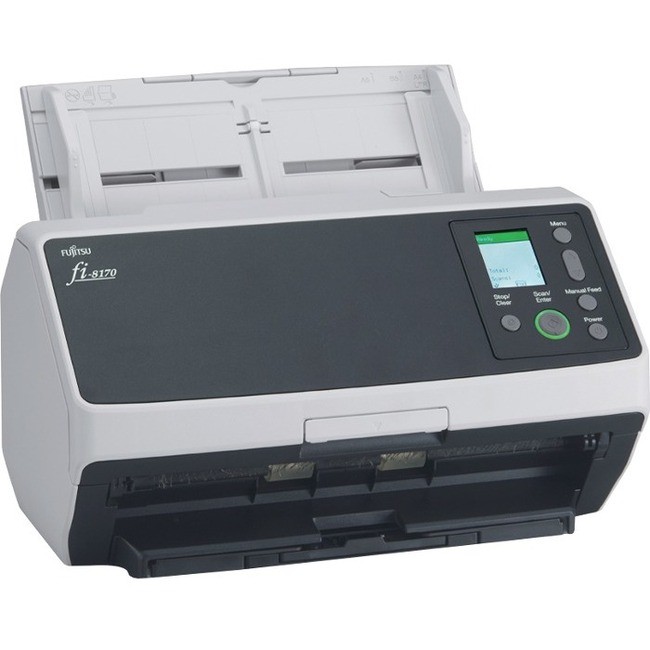 Fujitsu fi8170 Large Format ADF/Manual Feed Scanner 600dpi Optical CG01000303101