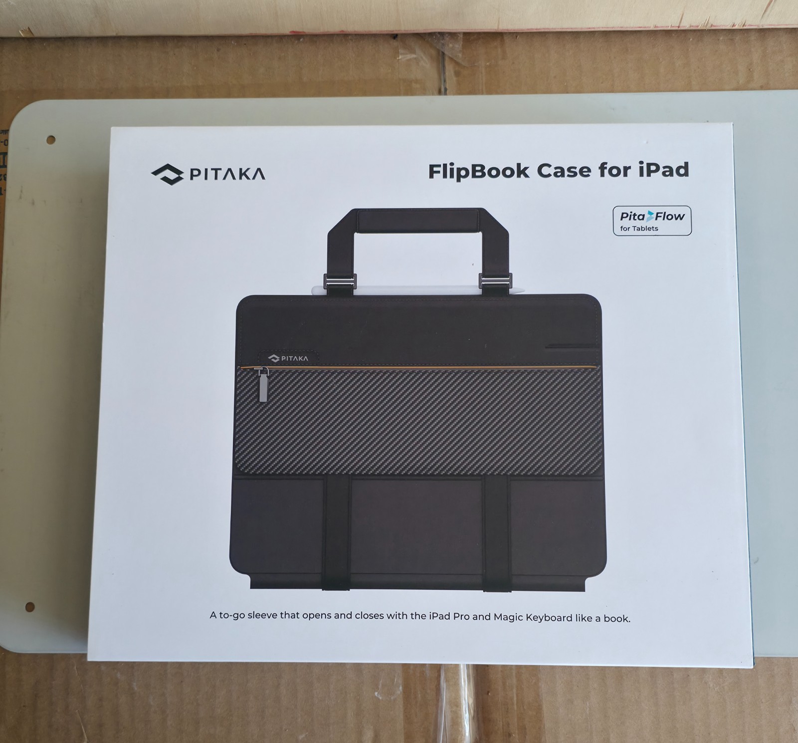 FlipBook- PITAKA Carrying Case for iPad Pro 13-Inch