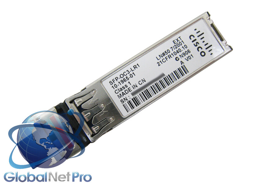 GENUINE CISCO SFP-OC3-LR1 - OC3/STM1 SFP -  LIFETIME WARRANTY