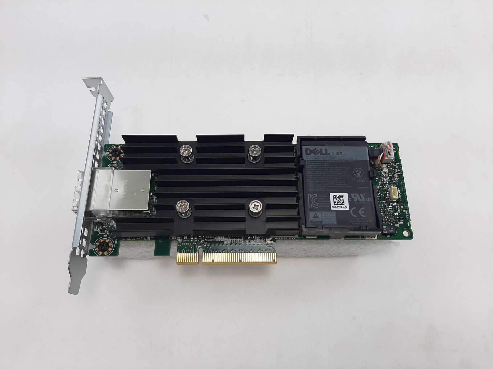 Dell PERC H840 RAID Controller With Battery, D P/N 645NJ, C4*136
