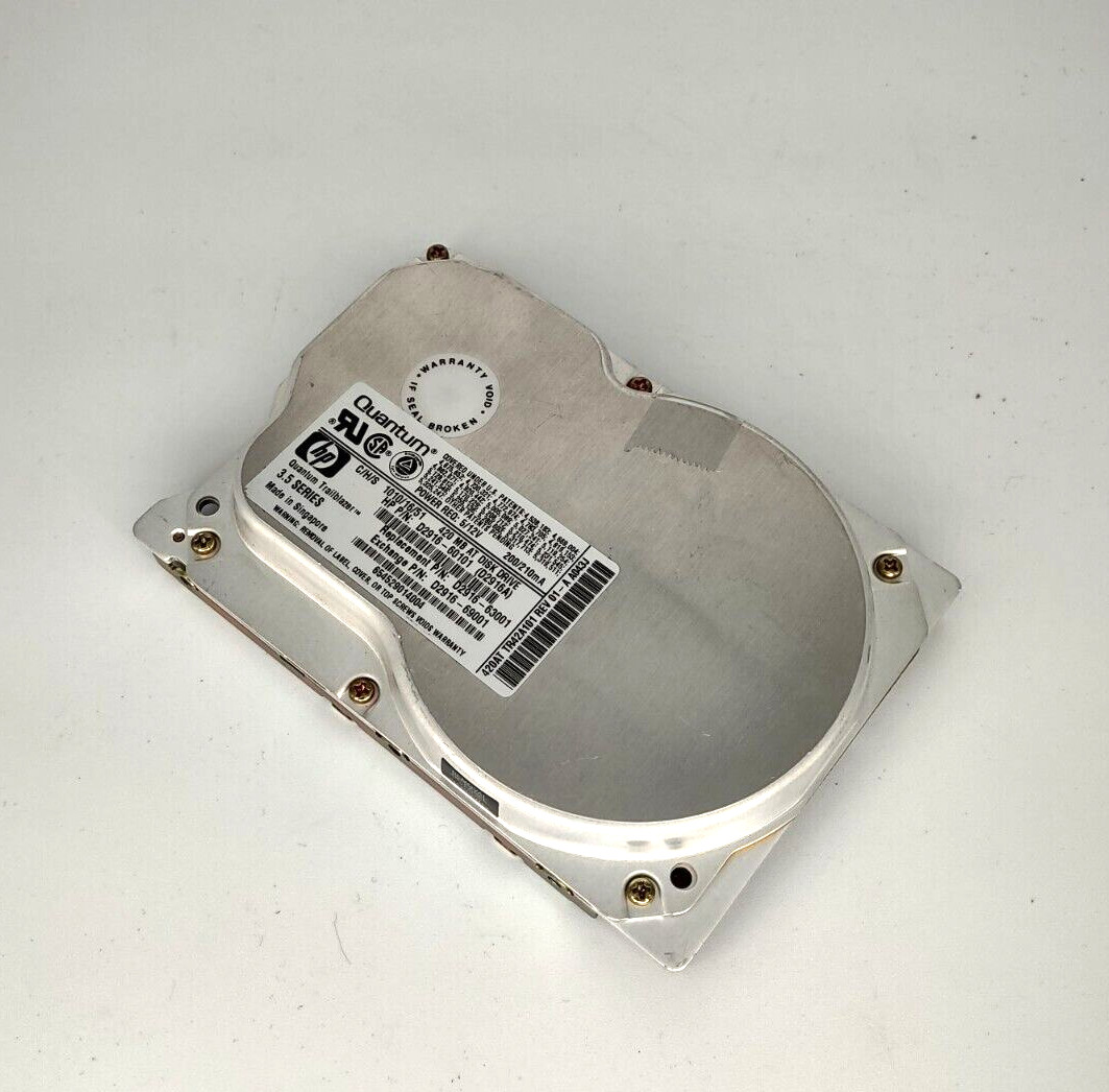 VINTAGE HP QUANTUM TRAILBLAZER 420AT 420 MEG IDE HARD DRIVE RM3-HD9-2