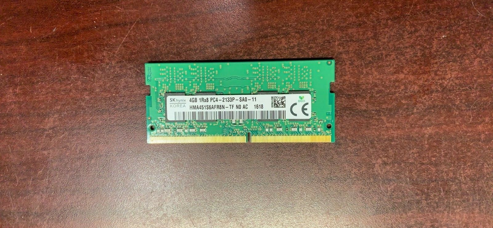 GENUINE HYNIX HMA451S6AFR8N-TF LAPTOP RAM 4GB PC4-2133P DDR4 SODIMM (CA612) 