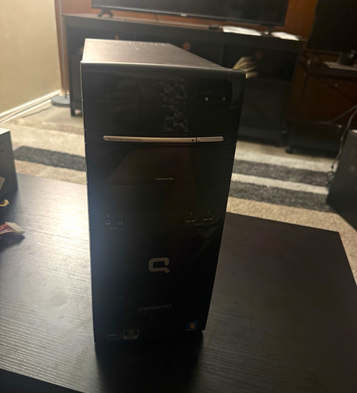 Compaq Presario CQ5500F Tower Desktop EMPTY CASE